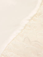 Abito per bambina Self - Portrait Kids beige con ricamo a fiori - Rubino Kids