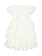 Abito per bambina Self - Portrait Kids bianco con ricamo - Rubino Kids