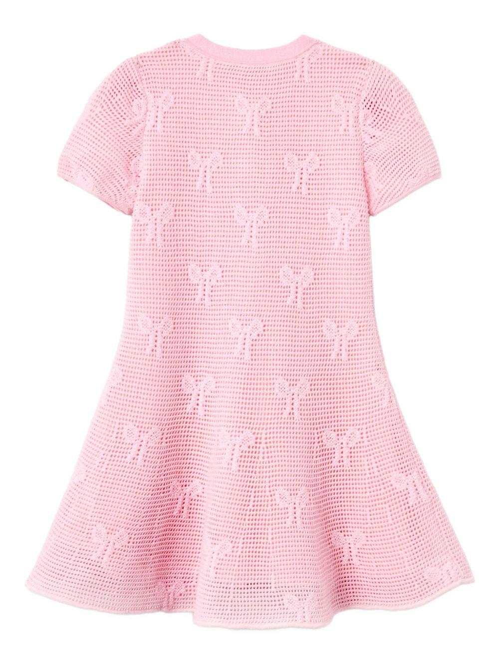 Abito per bambina Self - Portrait rosa con decorazione - Rubino Kids