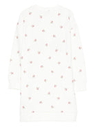 Abito per bambina Stella McCartney Kids bianco con stampa fiori - Rubino Kids