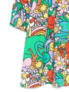 Abito per bambina Stella McCartney Kids multicolore con stampa grafica - Rubino Kids