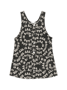 Abito per bambina Stella McCartney Kids nero con stampa All Is Love - Rubino Kids