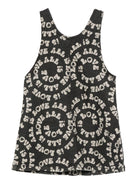 Abito per bambina Stella McCartney Kids nero con stampa All Is Love - Rubino Kids