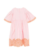 Abito per bambina Stella McCartney Kids rosa con ruches - Rubino Kids