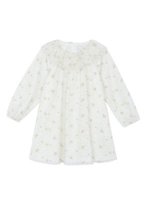 Abito per bambina Tartine et Chocolat écru con dettagli in tulle