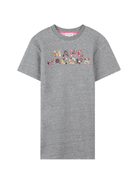 Abito per bambina The Marc Jacobs Kids grigio modello T-shirt a fiori - Rubino Kids