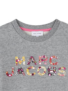 Abito per bambina The Marc Jacobs Kids grigio modello T-shirt a fiori - Rubino Kids