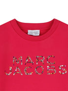 Abito per bambina The Marc Jacobs Kids rosso modello T-shirt con decorazione - Rubino Kids