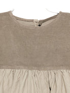 Abito per neonata Album Di Famiglia Kids beige con modello a pannelli - Rubino Kids