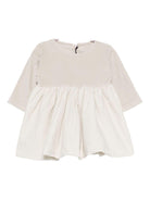 Abito per neonata Album Di Famiglia Kids beige con modello a pannelli - Rubino Kids