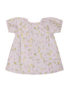 Abito per neonata Bonpoint bianco con stampa ciliegie all - over - Rubino Kids