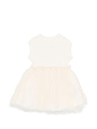 Abito per neonata Donsje beige con ruches - Rubino Kids