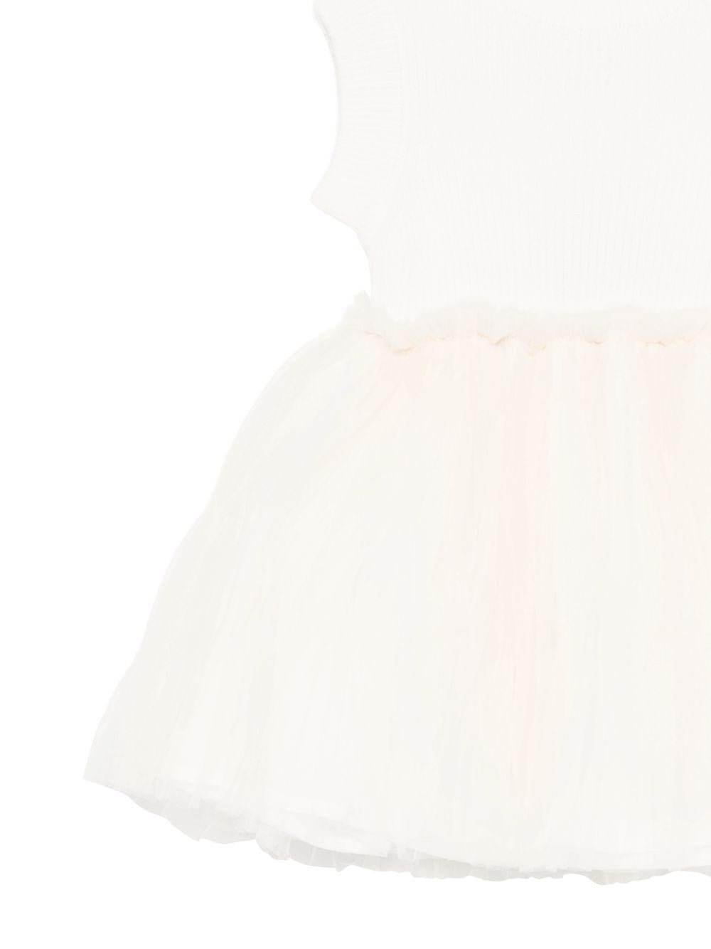 Abito per neonata Donsje beige con ruches - Rubino Kids