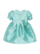 Abito per neonata Elie Saab Junior azzurro con decorazione a forma di rosa - Rubino Kids