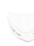 Abito per neonata Elisabetta Franchi La Mia Bambina bianco con ruches - Rubino Kids