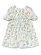 Abito per neonata Fendi Kids multicolore con stampa FF - Rubino Kids