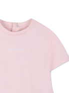 Abito per neonata Givenchy Kids rosa con chiusura con bottoni - Rubino Kids
