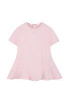 Abito per neonata Givenchy Kids rosa con chiusura con bottoni - Rubino Kids