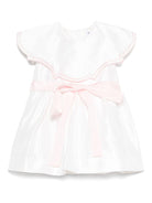 Abito per neonata JESURUM BABY Elettra bianco con dettaglio fiocco - Rubino Kids