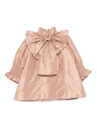 Abito per neonata Jesurum Baby rosa con dettaglio fiocco - Rubino Kids