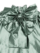 Abito per neonata Jesurum Baby verde con dettaglio fiocco - Rubino Kids