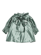 Abito per neonata Jesurum Baby verde con dettaglio fiocco - Rubino Kids