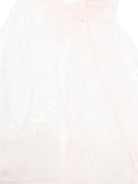 Abito per neonata La Stupenderia bianco con dettaglio fiocco - Rubino Kids