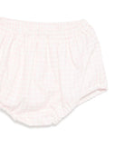 Abito per neonata La Stupenderia bianco in misto lino - Rubino Kids