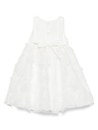 Abito per neonata La Stupenderia Luce bianco con gonna a ruota - Rubino Kids