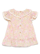 Abito per neonata Louise Misha Morlina giallo con maniche corte - Rubino Kids