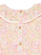 Abito per neonata Louise Misha Morlina giallo con maniche corte - Rubino Kids