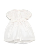 Abito per neonata Mariella Ferrari bianco con ricamo - Rubino Kids