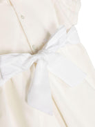 Abito per neonata Mariella Ferrari bianco svasato con cintura - Rubino Kids