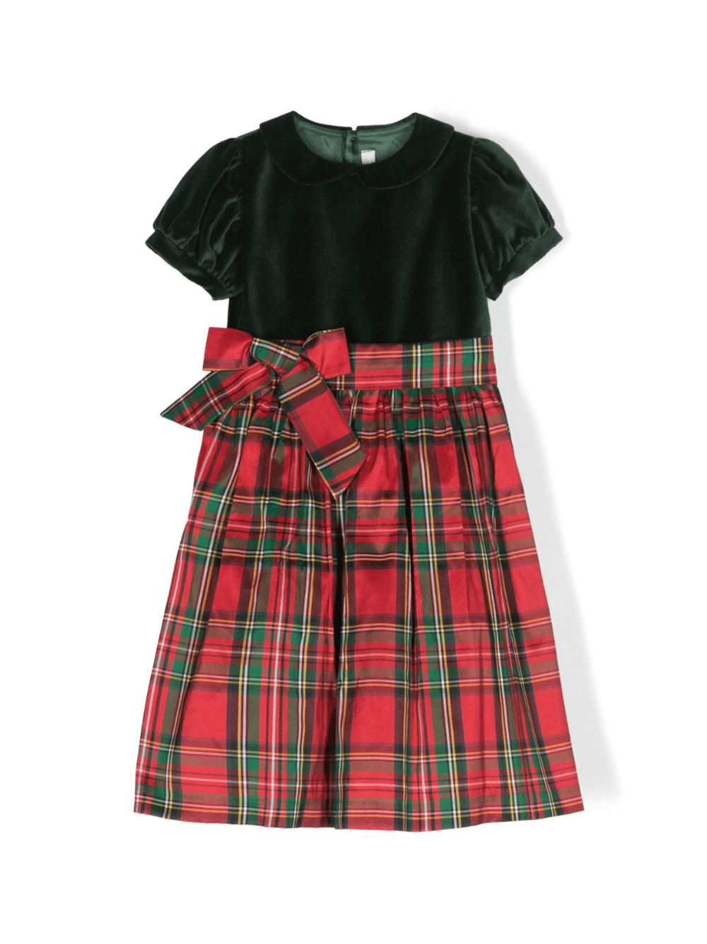 Abito per neonata Mariella Ferrari multicolore con fiocco sul davanti - Rubino Kids