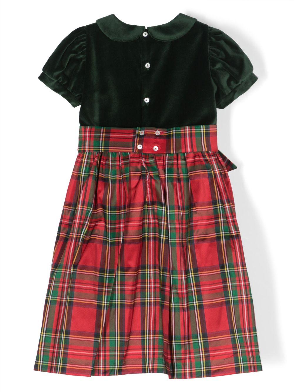 Abito per neonata Mariella Ferrari multicolore con fiocco sul davanti - Rubino Kids