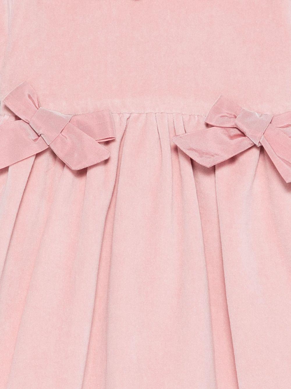 Abito per neonata Mariella Ferrari rosa con dettaglio fiocchi - Rubino Kids