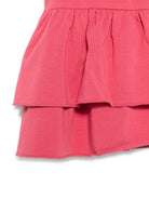 Abito per neonata Moncler Enfant rosa a maniche corte - Rubino Kids