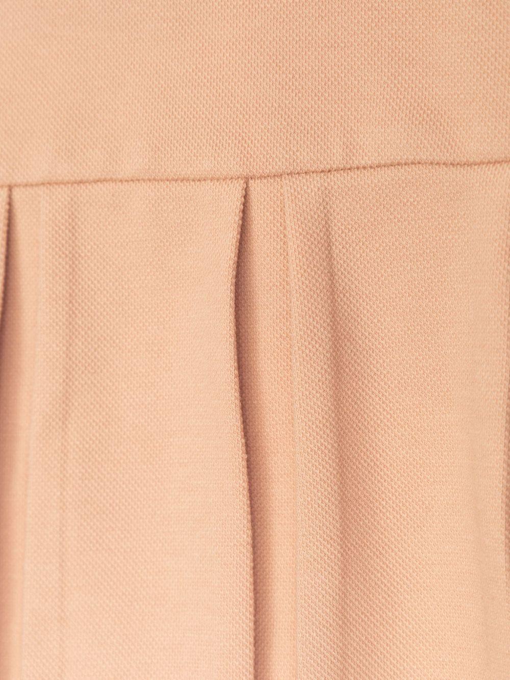 Abito per neonata Moncler Enfant rosa con pieghe - Rubino Kids