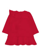 Abito per neonata Monnalisa rosso con stampa Minnie Mouse - Rubino Kids