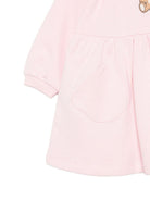 Abito per neonata Moschino Kids rosa con stampa Teddy - Rubino Kids