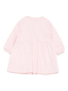 Abito per neonata Moschino Kids rosa con stampa Teddy - Rubino Kids