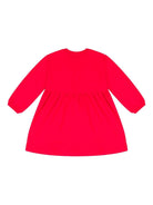 Abito per neonata Moschino Kids rosso con stampa Teddy - Rubino Kids