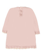 Abito per neonata Paz Rodrìguez rosa con ricamo - Rubino Kids