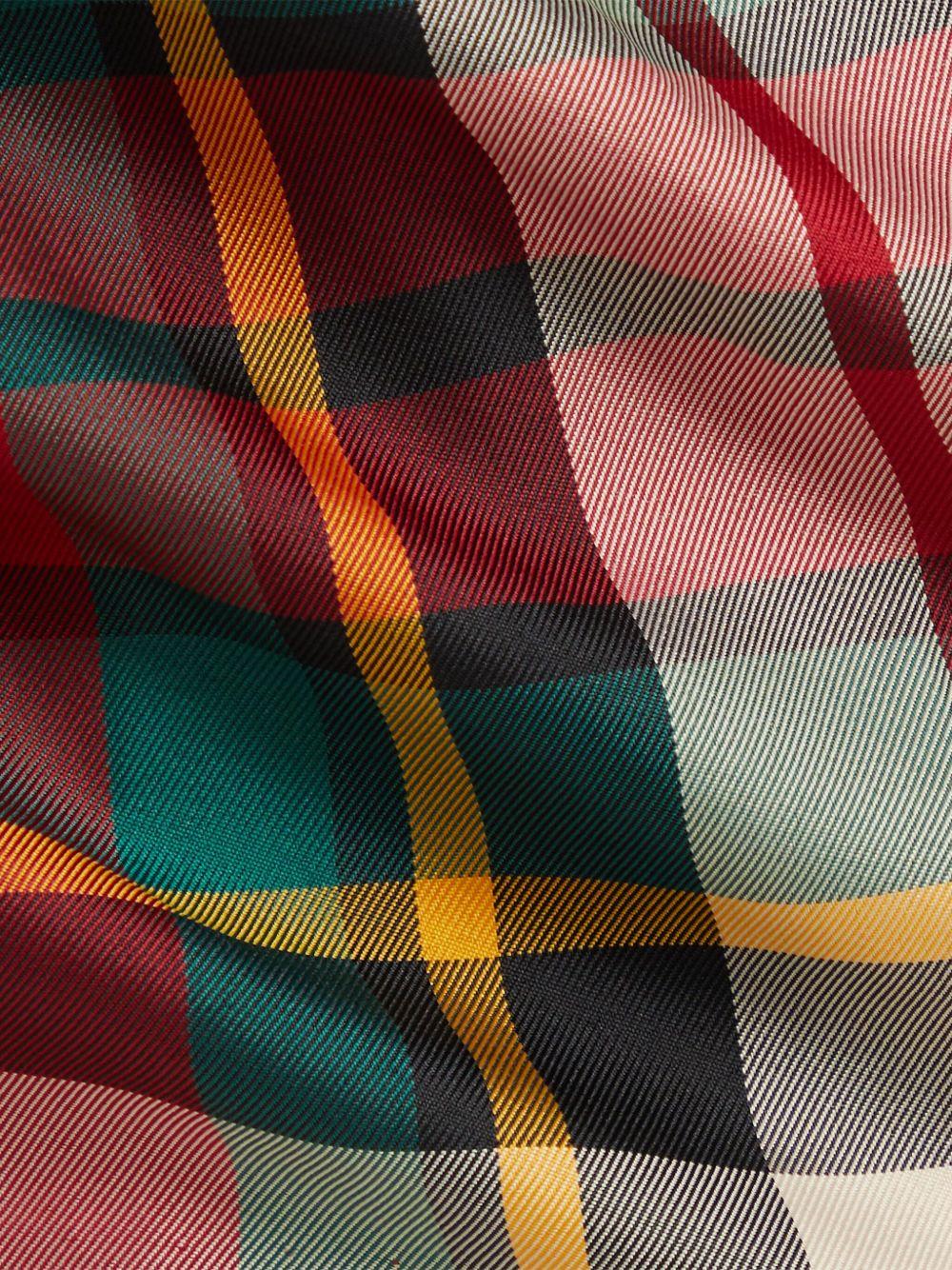 Abito per neonata Polo Ralph Lauren Kids rosso con motivo tartan - Rubino Kids