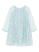 Abito per neonata Stella McCartney Kids verde con decorazioni e tulle - Rubino Kids
