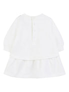 Abito per neonata The Marc Jacobs Kids bianco con stampa grafica - Rubino Kids