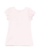Abito per neonata The Marc Jacobs Kids rosa con maniche a ruches - Rubino Kids