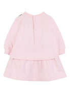 Abito per neonata The Marc Jacobs Kids rosa con stampa con cuore - Rubino Kids
