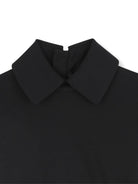 Abito plissettato per bambina Karl Lagerfeld Kids nero con design color - block - Rubino Kids