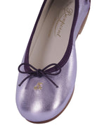 Ballerine per bambina Bonpoint lilla con fiocco - Rubino Kids